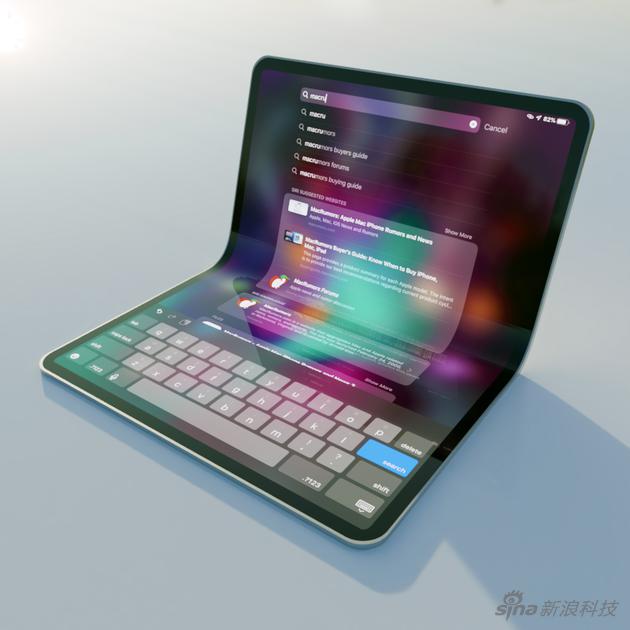 折叠屏iPad可能这个样？