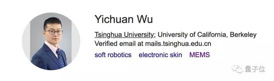 △&nbsp;Yichuan Wu，来自Google Scholar