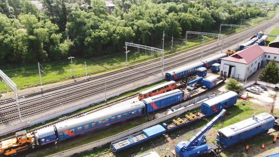 俄罗斯铁路公司使用大疆无人机进行铁道巡检
