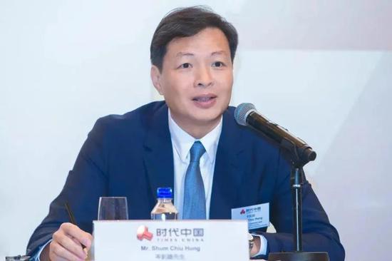 时代中国董事会主席岑钊雄
