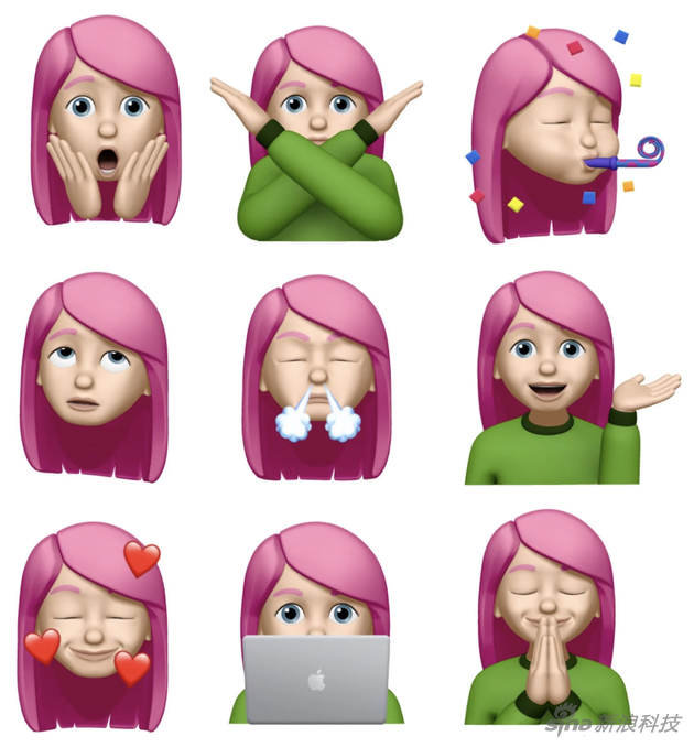 新的memoji表情   在ios 13.