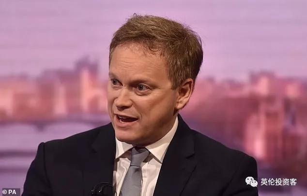 交通大臣Grant Shapps