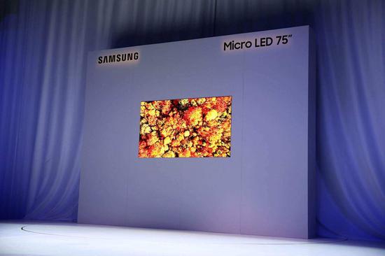 三星引入新的芯片供应商 用于micro led电视系列