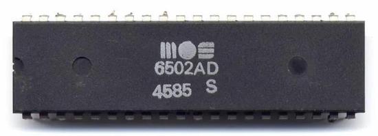 图5：6502处理器，1975年。