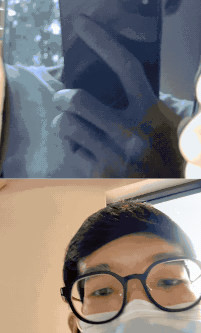 不脱口罩也能成功识别，也不用手动输密码