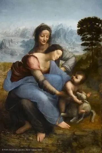 《圣母、圣子与圣安妮》，1510-1513年；