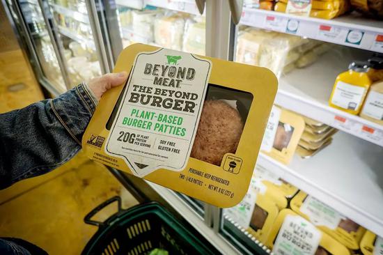 人造肉领域第一家上市公司Beyond Meat的产品。