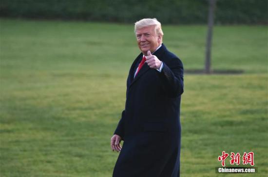  资料图：特朗普。中新社记者 陈孟统 摄